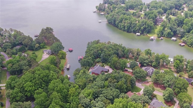 2121 Brittany Ct, Gainesville, GA 30506 - aerial view of a nearby body of water and a tree filled landscape