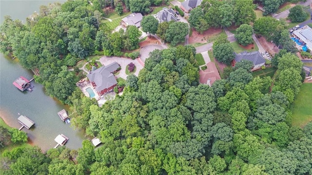 2121 Brittany Ct, Gainesville, GA 30506 - aerial view of property and surrounding area featuring a nearby body of water