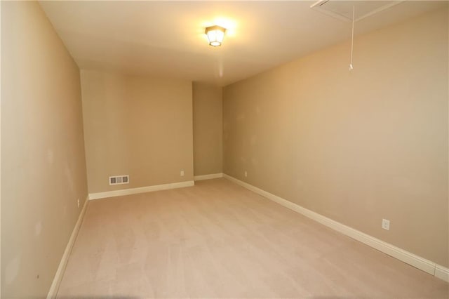 184 Cadence Trl, Canton, GA 30115 - unfurnished room featuring light carpet, attic access, and baseboards