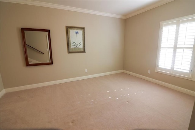 184 Cadence Trl, Canton, GA 30115 - carpeted empty room with crown molding and baseboards