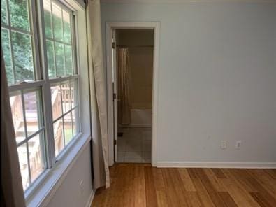 279 Fairview Dr, Dallas, GA 30157 - spare room featuring wood finished floors and baseboards