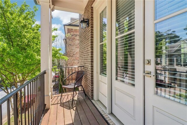 823 Canterbury Overlook, Atlanta, GA 30324 - view of balcony