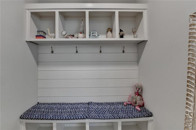 view of mudroom