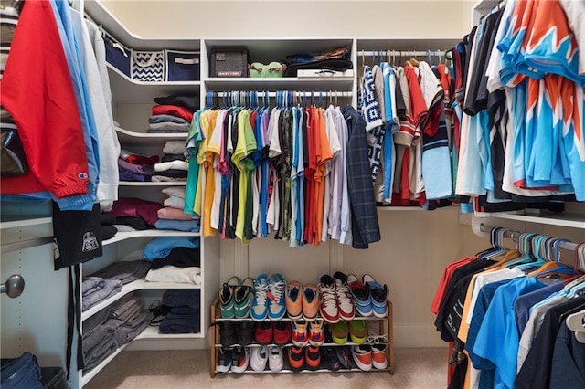 13037 Overlook Pass, Roswell, GA 30075 - walk in closet featuring carpet flooring