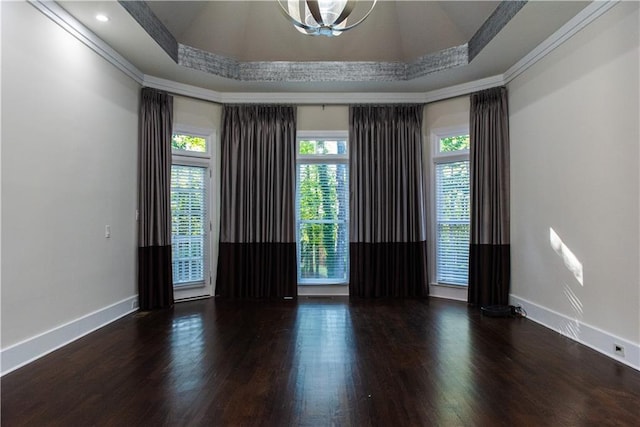 3258 Bransley Way, Duluth, GA 30097 - empty room featuring wood finished floors and crown molding