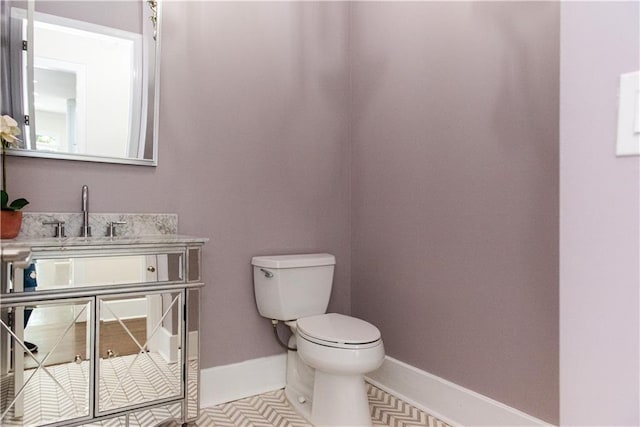 3258 Bransley Way, Duluth, GA 30097 - half bath featuring tile patterned flooring and vanity