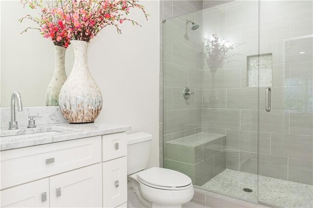 3258 Bransley Way, Duluth, GA 30097 - full bath with vanity and a shower stall