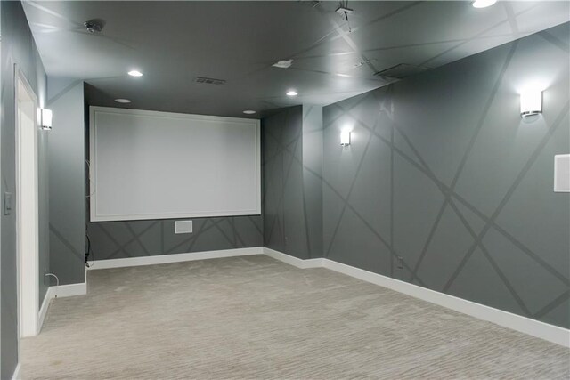 3258 Bransley Way, Duluth, GA 30097 - carpeted cinema featuring recessed lighting