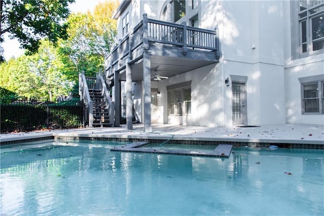 3258 Bransley Way, Duluth, GA 30097 - view of pool with stairs and a patio area