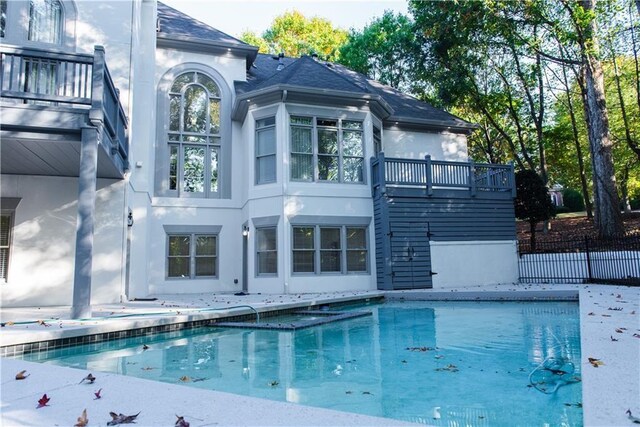 3258 Bransley Way, Duluth, GA 30097 - view of swimming pool with a pool with connected hot tub