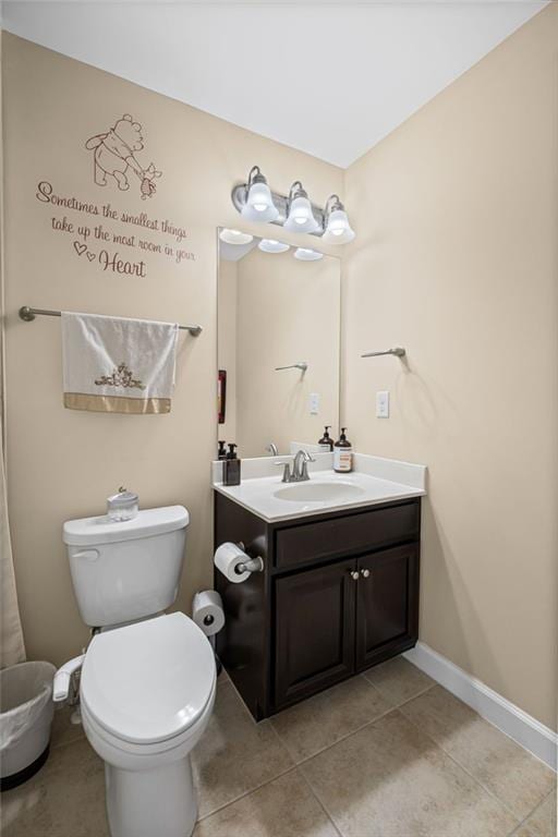 745 Newfield Ln, Alpharetta, GA 30004 - bathroom featuring vanity and tile patterned flooring