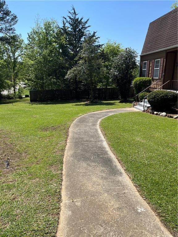 148 River N Blvd, Macon, GA 31211 - view of yard with fence