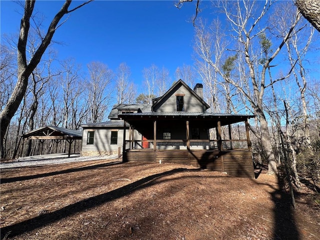 view of front of house