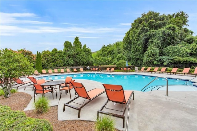 2513 Friar Tuck Ln SE Unit 1, Atlanta, GA 30339 - community pool featuring fence and a patio
