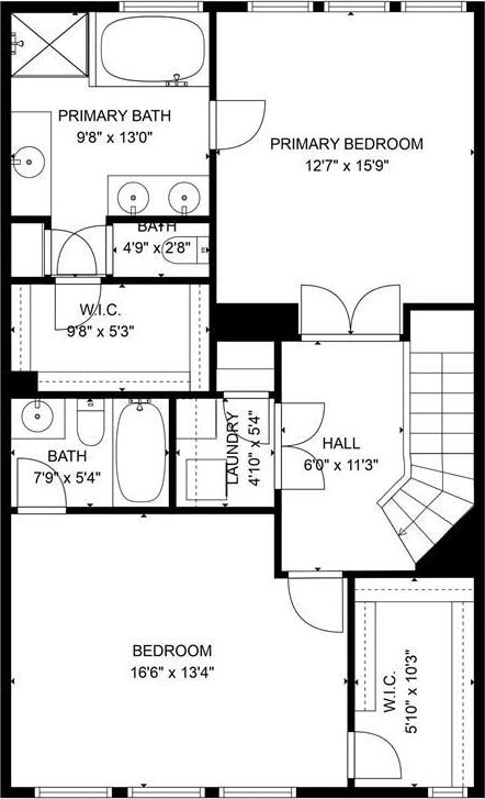 2513 Friar Tuck Ln SE Unit 1, Atlanta, GA 30339 - floor plan / room layout