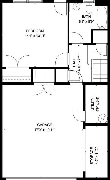 2513 Friar Tuck Ln SE Unit 1, Atlanta, GA 30339 - home floor plan
