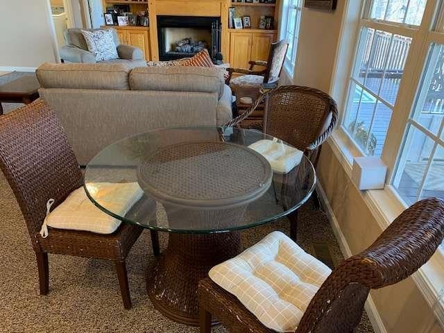 789 N Falling Waters Dr N, Demorest, GA 30535 - sitting room with baseboards and a fireplace