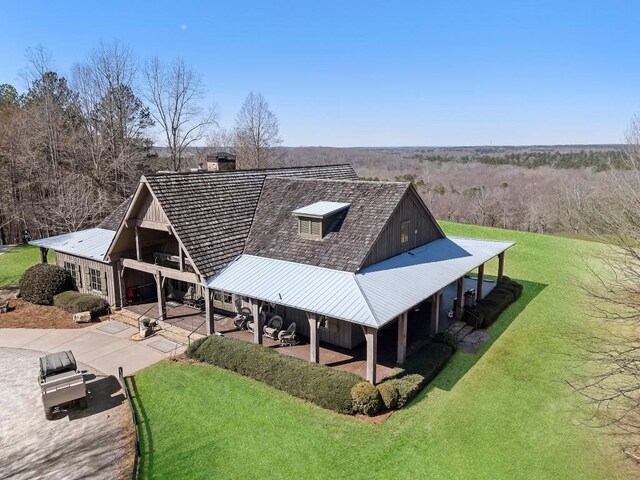 975 Blalock Lakes Dr, Newnan, GA 30263 - drone / aerial view