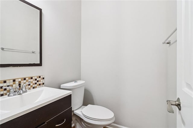 605 Alstonefield Dr, Alpharetta, GA 30004 - half bath with backsplash and vanity