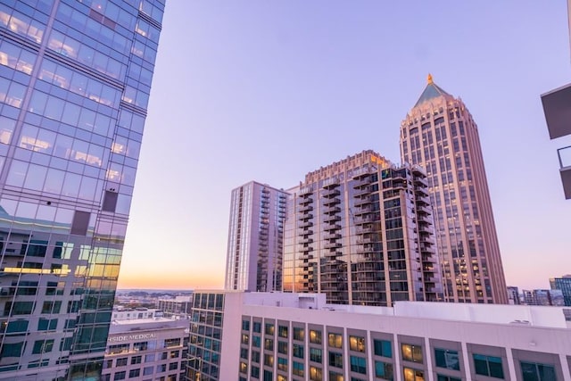 view of property with a city view