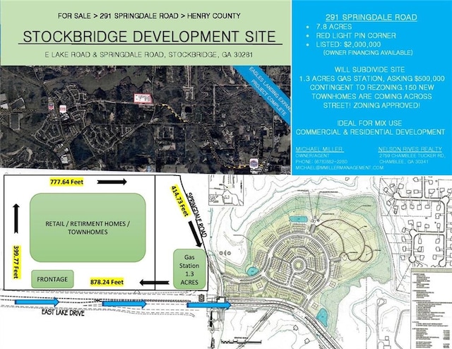 235 Springdale Rd, Stockbridge GA, 30281 land for sale