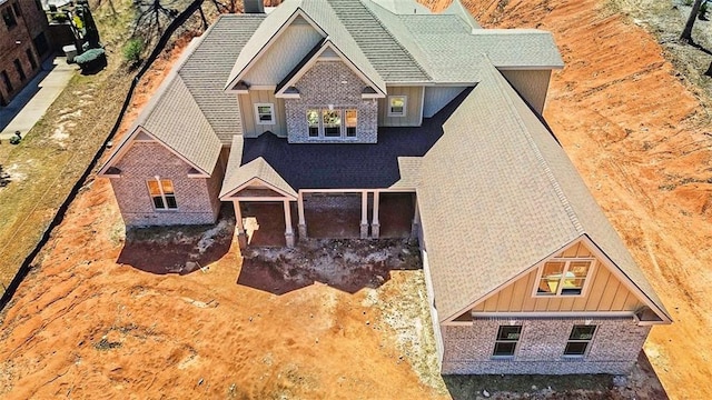 drone / aerial view