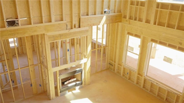 miscellaneous room featuring a wealth of natural light