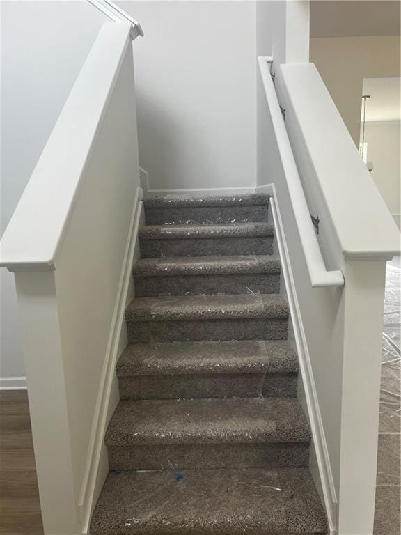 280 River Run Dr, Dallas, GA 30132 - stairway with baseboards