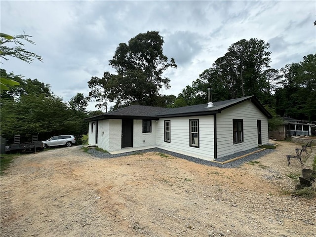 view of back of house