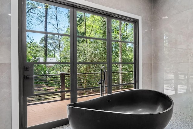 4366 Skyland Dr NE, Atlanta, GA 30342 - doorway to outside with a sink