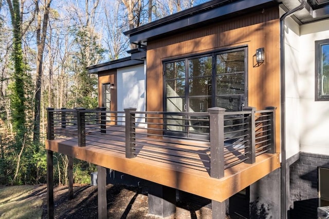 4366 Skyland Dr NE, Atlanta, GA 30342 - view of wooden terrace