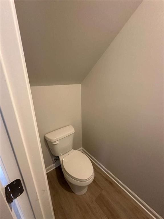 119 Deer Xing, Temple, GA 30179 - bathroom with wood finished floors and vaulted ceiling