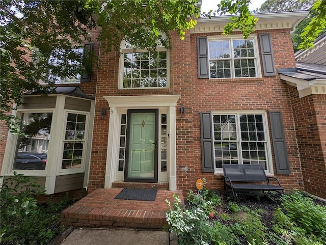 5882 Grandview Ct NW, Acworth, GA 30101 - property entrance featuring brick siding