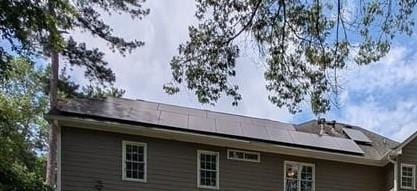 5882 Grandview Ct NW, Acworth, GA 30101 - view of home's exterior with solar panels