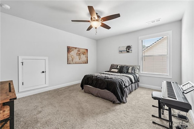 348 Meeler Cir, Bogart, GA 30622 - bedroom featuring carpet flooring and a ceiling fan