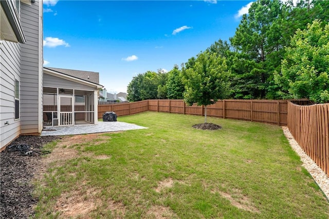 348 Meeler Cir, Bogart, GA 30622 - fenced backyard featuring a patio area and a sunroom