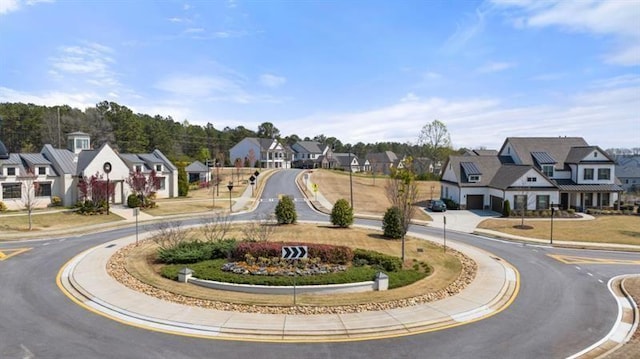5247 Flannery Chase SW, Powder Springs, GA 30127 - view of asphalt road with a residential view, curbs, and sidewalks
