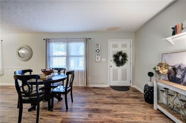 36 Skyview Cir, Cartersville, GA 30120 - dining room featuring wood finished floors and baseboards
