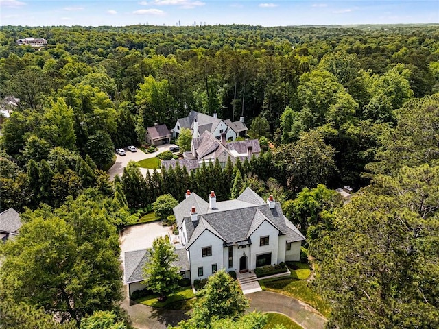 3773 Randall Rd SE, Atlanta, GA 30339 - aerial view of property and surrounding area featuring a forest