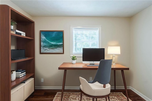 270 Hunt Ridge Dr, Stockbridge, GA 30281 - unfurnished room featuring dark wood-type flooring and baseboards
