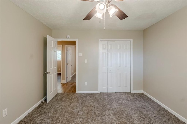 270 Hunt Ridge Dr, Stockbridge, GA 30281 - unfurnished room with carpet floors, ceiling fan, a textured ceiling, and baseboards