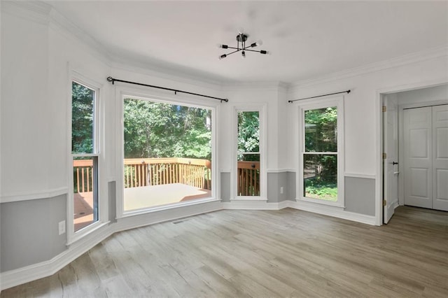 2316 Fripp Overlook NW, Acworth, GA 30101 - unfurnished sunroom featuring a chandelier