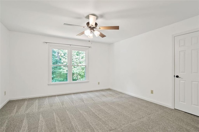 2316 Fripp Overlook NW, Acworth, GA 30101 - carpeted spare room featuring a ceiling fan and baseboards
