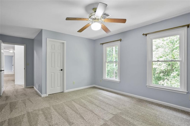 2316 Fripp Overlook NW, Acworth, GA 30101 - empty room with carpet flooring and ceiling fan