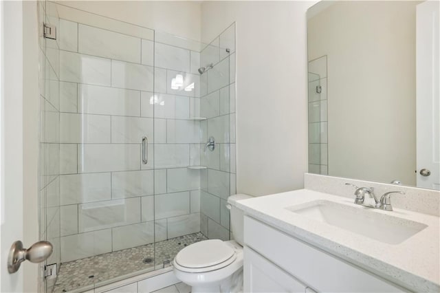 5997 Creek Indian Dr, Sugar Hill, GA 30518 - full bathroom featuring vanity and a stall shower