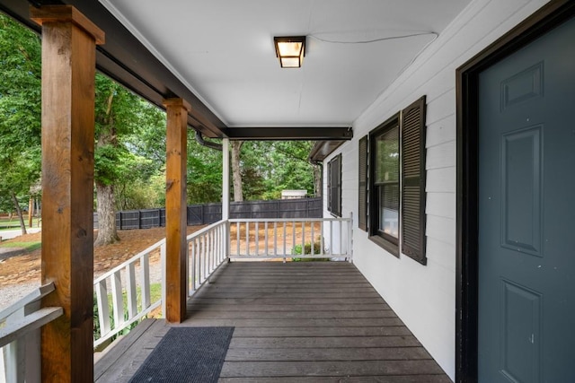 3142 Chamblee Gap Rd, Cumming, GA 30040 - view of wooden porch