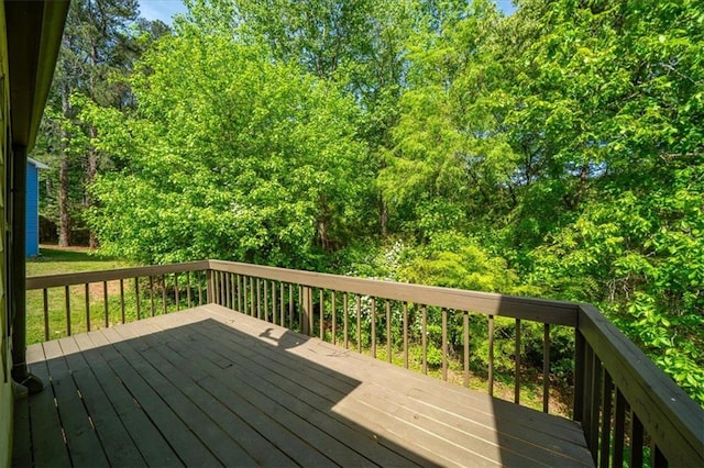 view of deck