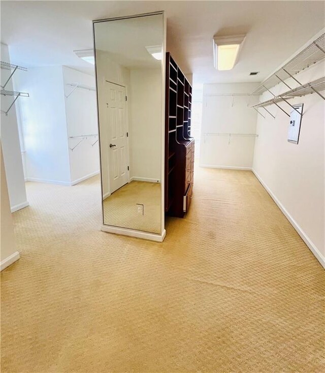 view of closet