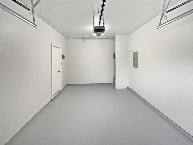3968 Oak Glenn Dr, Duluth, GA 30096 - garage featuring electric panel and a garage door opener
