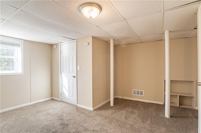 3018 Meadowview Dr SE, Atlanta, GA 30316 - basement with carpet floors